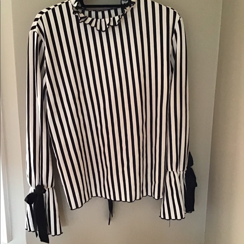 Zara Trafaluc Long Sleeve Dress Shirt